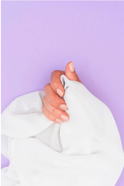 Ongle naturel avec gel